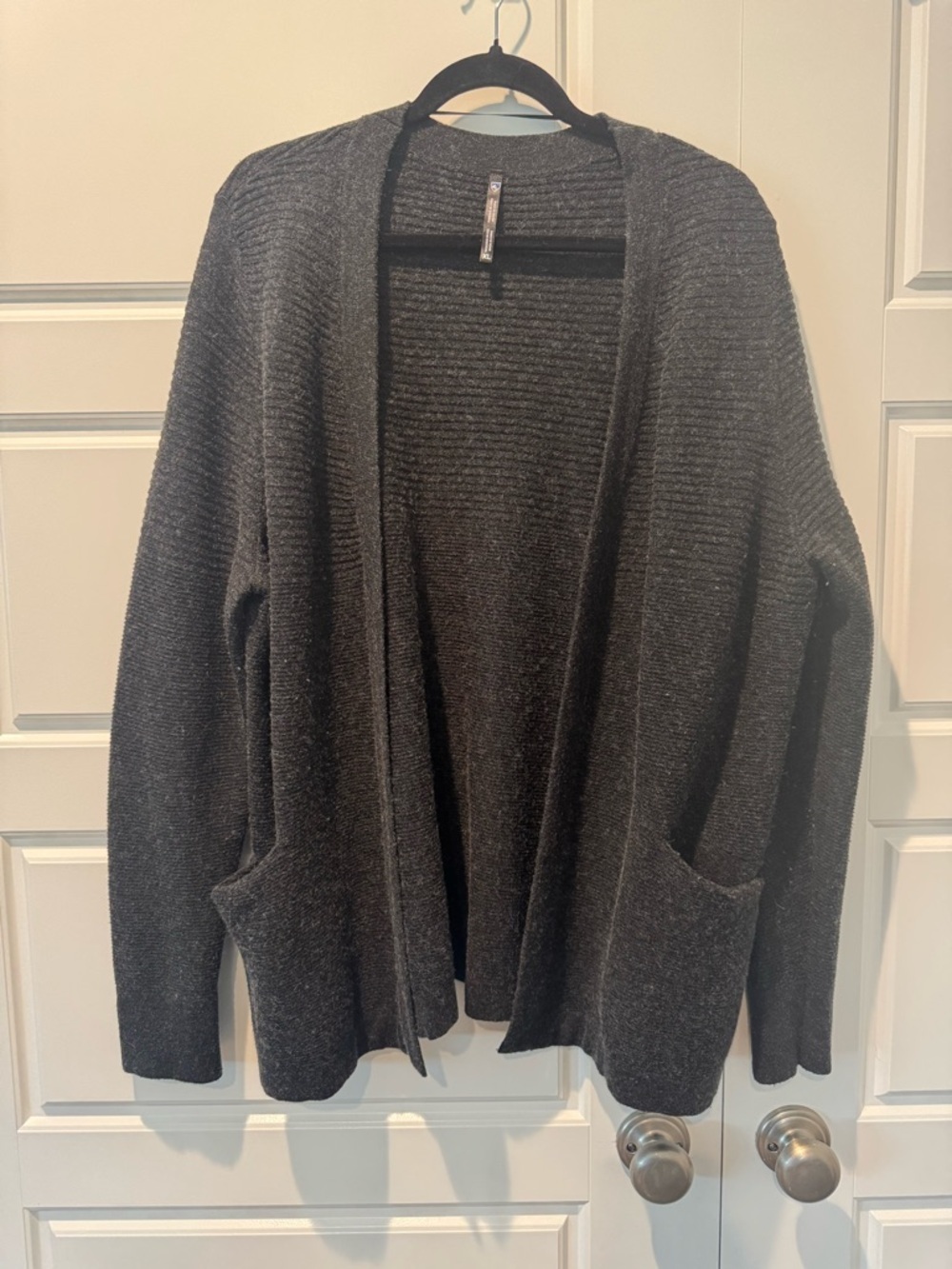 Kuhl Charocal Knit Open Front Merino Wool Blend Cardigan Size X-Large Womens